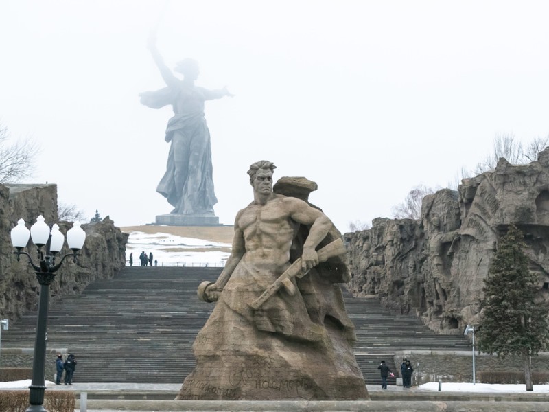 На Мамаевом кургане прошли памятные мероприятия в честь защитников Сталинграда